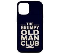 Funny The Grumpy Old Man Club, Motif Moustache Amusant pour Homme Coque pour iPhone 12/12 Pro
