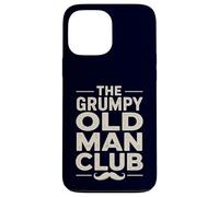 Funny The Grumpy Old Man Club, Motif Moustache Amusant pour Homme Coque pour iPhone 13 Pro Max