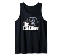 Funny The Lab Father Black Labrador Retriever Dad Dog Daddy Débardeur
