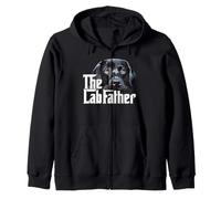 Funny The Lab Father Black Labrador Retriever Dad Dog Daddy Sweat à Capuche