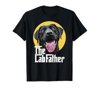 Funny The Lab Father Black Labrador Retriever Dad Dog Daddy T-Shirt Graphique avec Valeur
