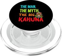Funny The Man The Myth The Big Kahuna Tiki Fishing Homme PopSockets PopGrip pour MagSafe