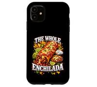 Funny The Whole Enchilada Pun Ironic Bootleg Meme Dad Joke Coque pour iPhone 11