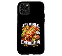 Funny The Whole Enchilada Pun Ironic Bootleg Meme Dad Joke Coque pour iPhone 11 Pro