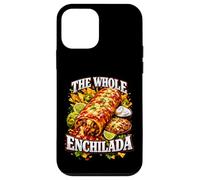 Funny The Whole Enchilada Pun Ironic Bootleg Meme Dad Joke Coque pour iPhone 12 Mini