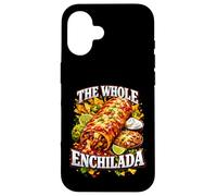 Funny The Whole Enchilada Pun Ironic Bootleg Meme Dad Joke Coque pour iPhone 16