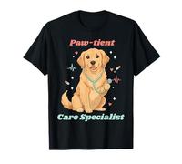 Funny Therapy Dog Medical Specialist Care Humour Pet Pun T-Shirt
