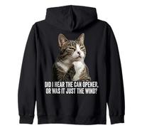 Funny Thinking Cat - Did I Hear Can Opener Or Just The Wind Sweat à Capuche