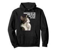 Funny Thinking Cat - Pay My Rent Sweat à Capuche