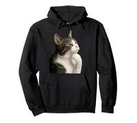 Funny Thinking Cat Sweat à Capuche