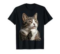 Funny Thinking Cat T-Shirt