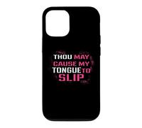 Funny Thou May Cause My Tongue to Slip Curse Words Coque pour iPhone 12/12 Pro
