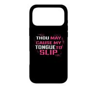 Funny Thou May Cause My Tongue to Slip Curse Words Coque pour iPhone 17 Pro Max