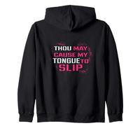 Funny Thou May Cause My Tongue to Slip Curse Words Sweat à Capuche