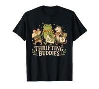 Funny Thrifting Buddies Grenouille Souris Possum T-Shirt