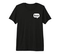 Funny Thumbs Down Ghost Screaming Boo Disapprobation T-Shirt Haut de Gamme