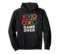 Funny Tic Tac Toe Apparel Game XO Jeu de société Vêtements Graphiques Sweat à Capuche