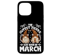 Funny Tiger Gnomes for Women Who Born in March Birthday Coque pour iPhone 13 Pro Max