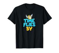 Funny Time Flies by Graphic pour Adultes et Enfants T-Shirt