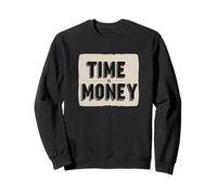 Funny Time is Money Discours pour garçons et Filles Sweatshirt