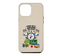 Funny Toad-Ally Awesome Jeu de Mots Grenouille de 2e année 1er Jour d'école Coque pour iPhone 12 Pro Max