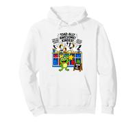 Funny Toadally Awesome Kinder Frog 1er Jour d'école Humour Sweat à Capuche