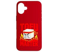 Funny Tofu Master Vegetarian Plant Based Vegan Humour Coque pour iPhone 16 Plus