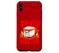 Funny Tofu Master Vegetarian Plant Based Vegan Humour Coque pour iPhone XS Max