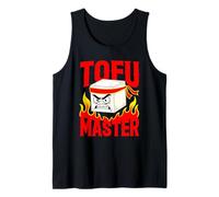 Funny Tofu Master Vegetarian Plant Based Vegan Humour Débardeur