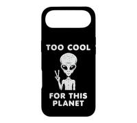 Funny Too Cool for This Planet Alien Cadeau pour Hommes, Femmes, Enfants Coque pour iPhone Air
