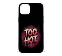 Funny Too Hot Weather Joke Humour El Nino Coque pour iPhone 14 Plus