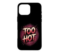 Funny Too Hot Weather Joke Humour El Nino Coque pour iPhone 16 Pro Max
