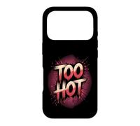 Funny Too Hot Weather Joke Humour El Nino Coque pour iPhone 17 Pro