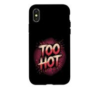 Funny Too Hot Weather Joke Humour El Nino Coque pour iPhone X/XS