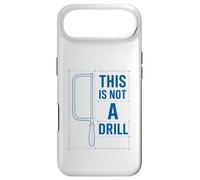 Funny Tools Hacksaw Builder Woodworking This is Not A Drill Coque pour iPhone Air