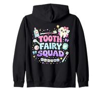 Funny Tooth Fairy Squad Dentiste Assistant Dentaire Assorti Sweat à Capuche