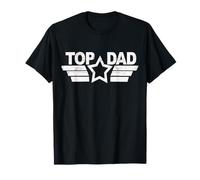Funny Top Dad Fathers Day Dad Parents Husband Dad Novelty T-Shirt