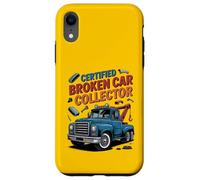 Funny Tow Truck Driver Certified Broken Car Collector Coque pour iPhone XR