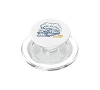 Funny Train Pun Who a donné Le Titre d'un passionné de Chemin de Fer PopSockets PopGrip pour MagSafe