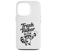 Funny Trash Panda for Raccoon Fans Nighttime Snack Hunters Coque pour iPhone 13 Pro