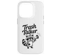 Funny Trash Panda for Raccoon Fans Nighttime Snack Hunters Coque pour iPhone 14 Pro