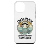 Funny Trash Panda Rasoir Raton Laveur certifié Expert rétro Coque pour iPhone 12 Mini