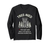 Funny Tree Nied Golf, Dicton « Quand Un Arbre nie Un tir » Manche Longue