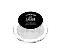 Funny Tree Nied Golf, Dicton « Quand Un Arbre nie Un tir » PopSockets PopGrip pour MagSafe