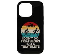 Funny Triathlon - Je ne Fais Pas de Triathlons, Je Fais Un triathlète Coque pour iPhone 13 Pro