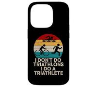 Funny Triathlon - Je ne Fais Pas de Triathlons, Je Fais Un triathlète Coque pour iPhone 14 Pro