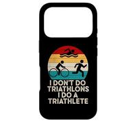 Funny Triathlon - Je ne Fais Pas de Triathlons, Je Fais Un triathlète Coque pour iPhone 17 Pro