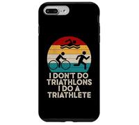 Funny Triathlon - Je ne Fais Pas de Triathlons, Je Fais Un triathlète Coque pour iPhone 7 Plus/8 Plus