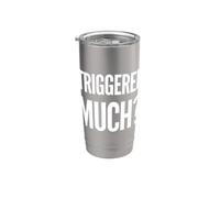 Funny Triggered Anti-Liberal Snowflake Pro Conservateur Gobelet isotherme en acier inoxydable double paroi