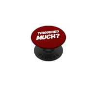 Funny Triggered Anti-Liberal Snowflake Pro Conservateur PopSockets PopGrip Adhésif